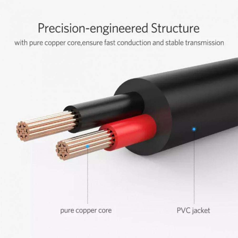 UGREEN USB 2.0 to DC 3.5mm Charging Cable 1M