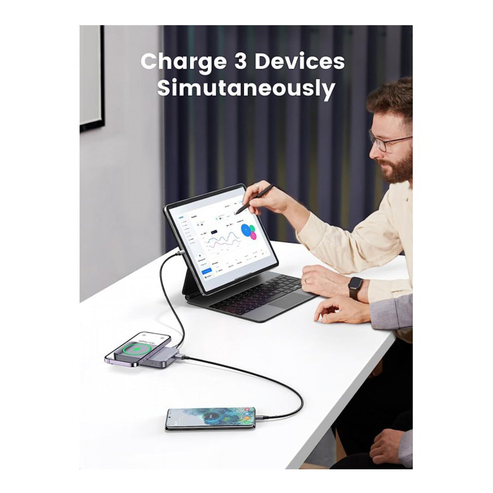 UGREEN 10000MAH PD 20W Wireless Fast Charging Power Bank