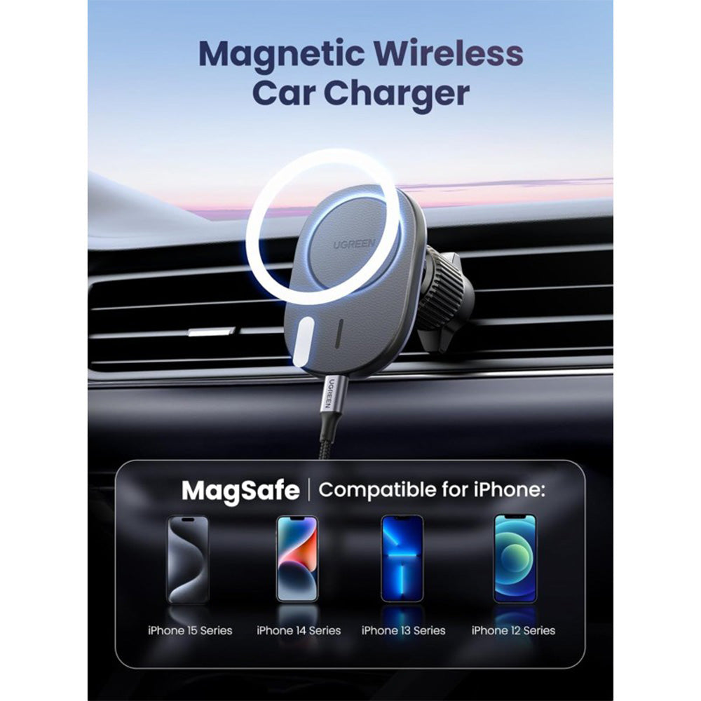 UGREEN Uno 2-in-1 Magnetic Wireless Charger 15W