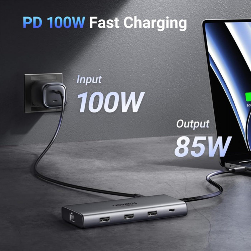 UGREEN REVODOK Dual Display 10-In-1 USB-C Hub