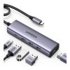 UGREEN 5-in-1 USB-C Hub (USB-C PD 100W + 4K HDMI@60Hz + 3x USB-A 3.0)