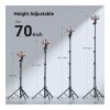 UGREEN Dual Function Selfie Stick & Tripod with Bluetooth Remote, Expandable form 58.4cm to 178cm