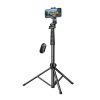 UGREEN Dual Function Selfie Stick & Tripod with Bluetooth Remote, Expandable form 58.4cm to 178cm