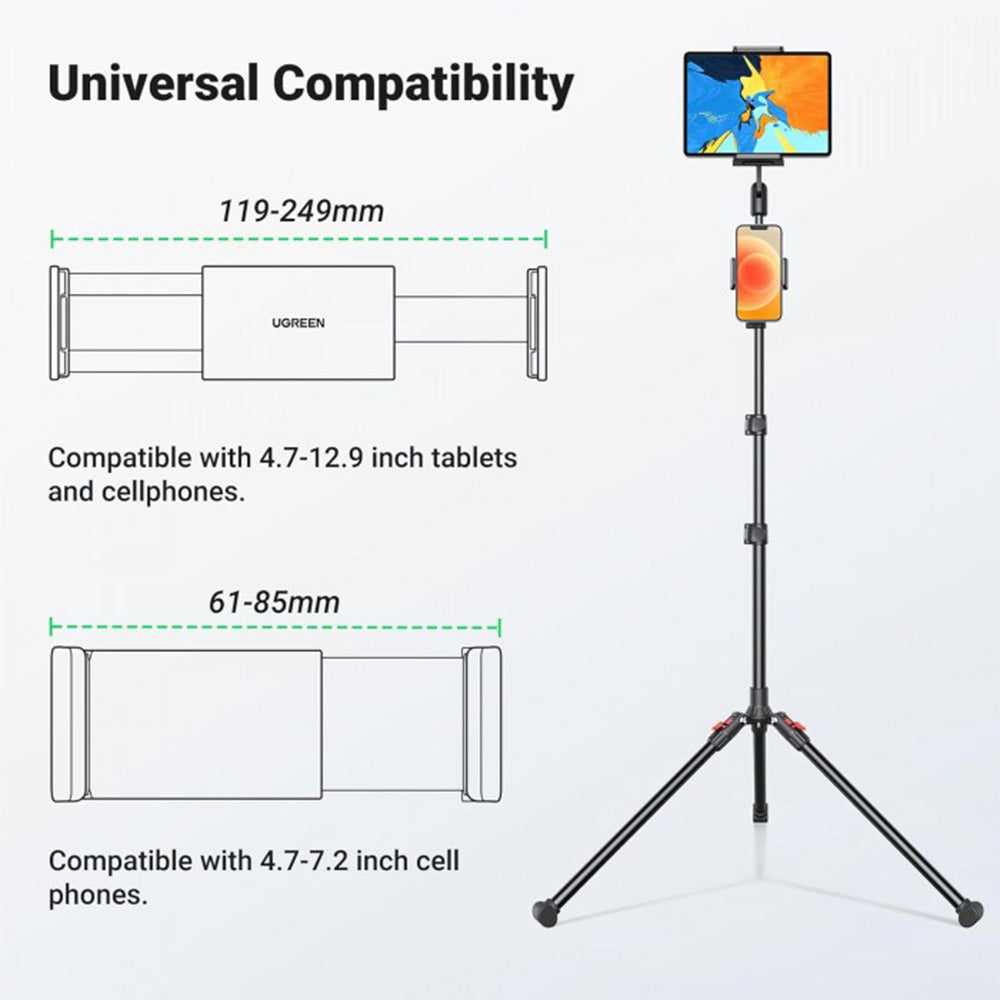 UGREEN Tripod for Tablet & Phone 1.7m