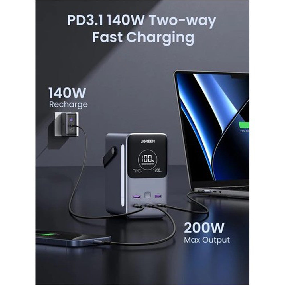 UGREEN 300W Portable Power Bank With Smart Digital Display