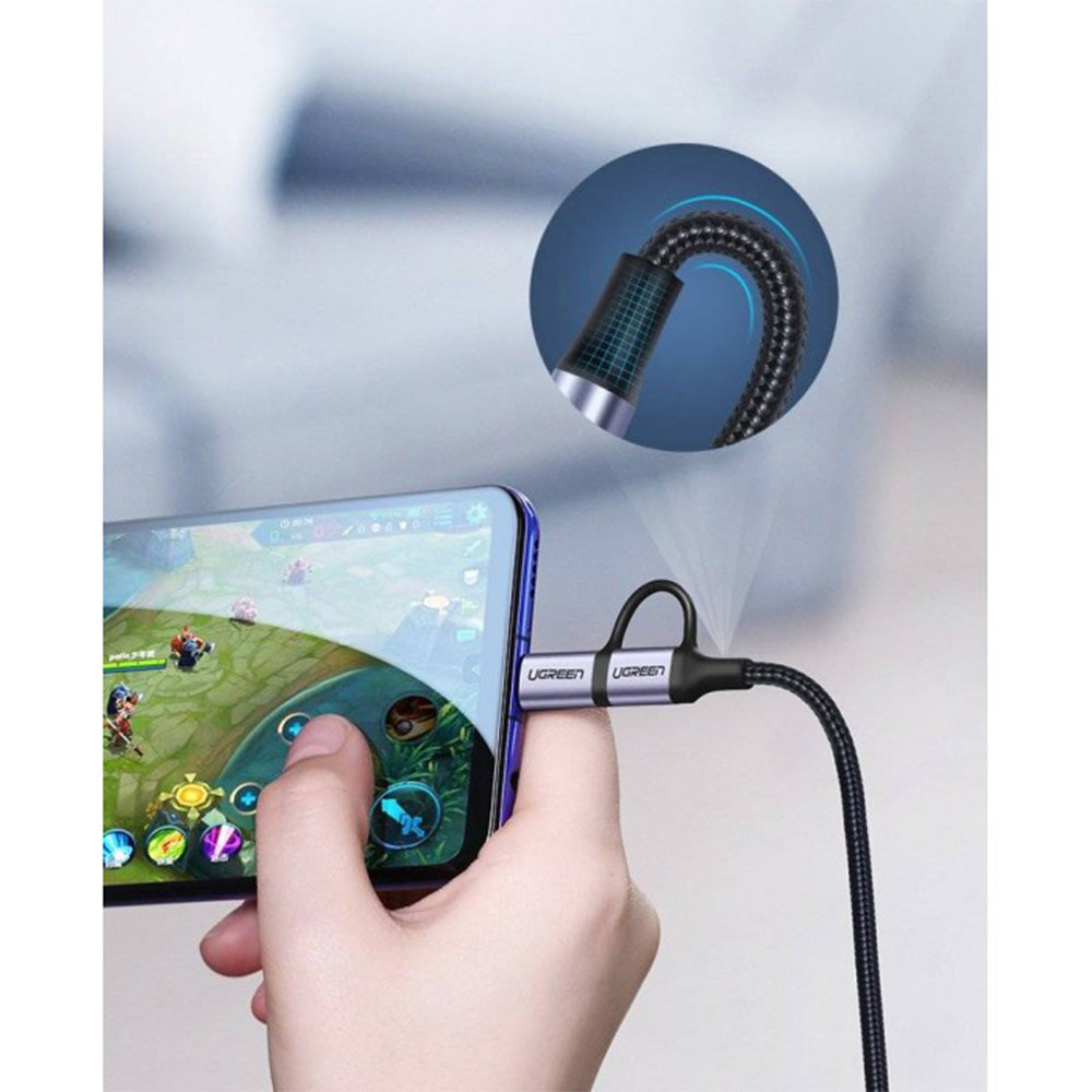 UGREEN USB To 2 In 1 Micro USB + USB-C