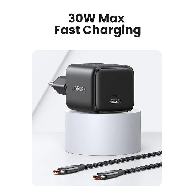 UGREEN 30W GaN Tech Chip, Smart & Fast Charger for Phon