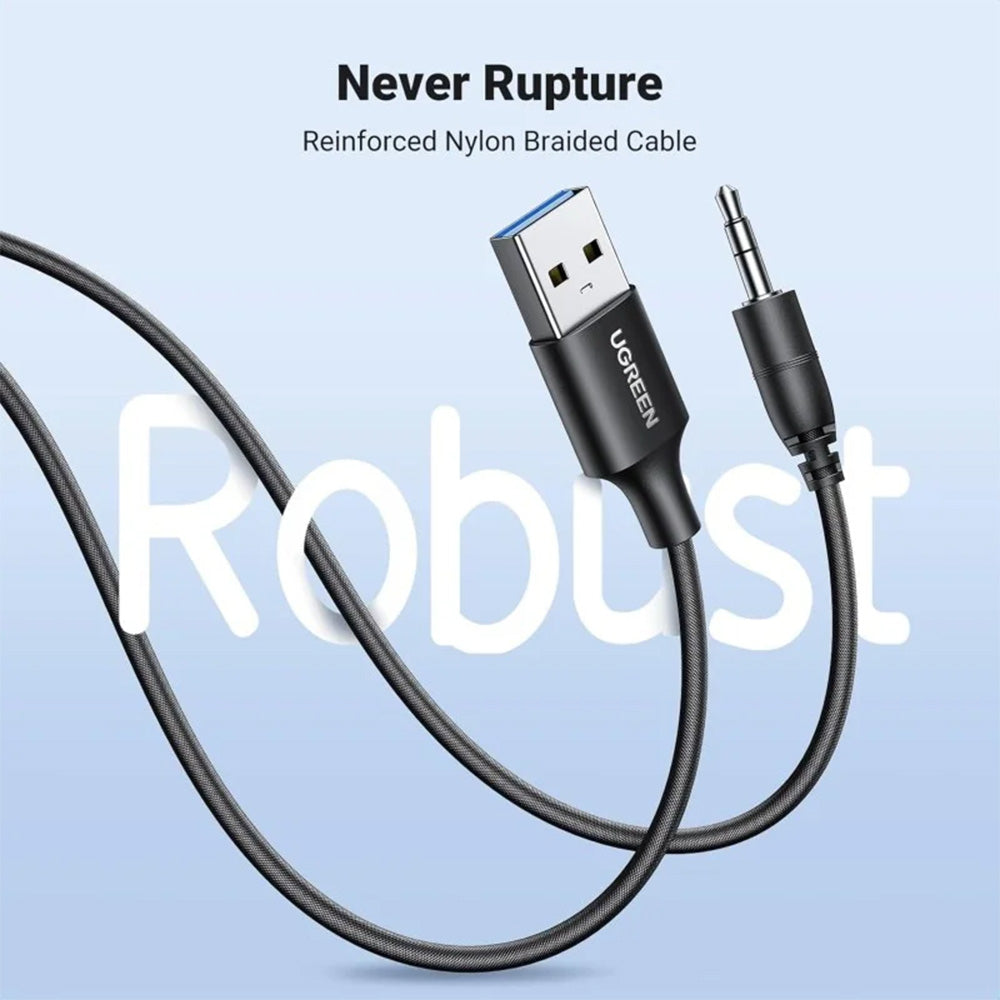 UGREEN Bluetooth 5.4 Car Aux Adapter