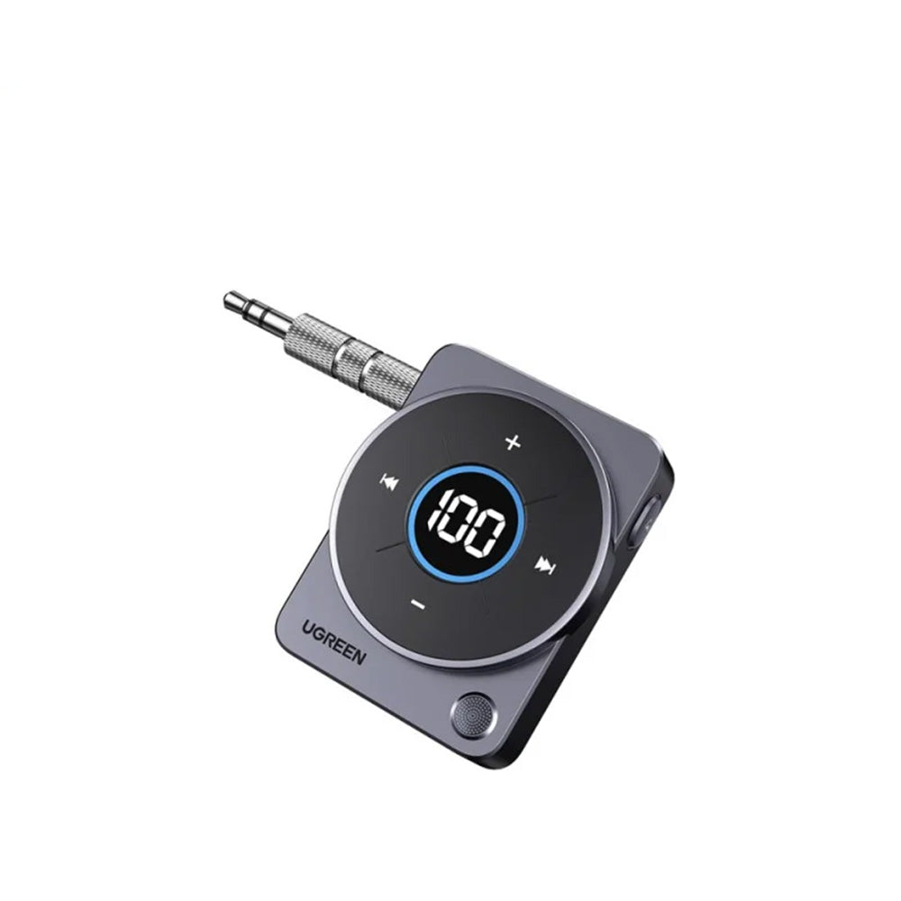 UGREEN 5.4 Bluetooth Car Adapter — Wireless AUX Receiver with Noise Cancellation - CM724 35003