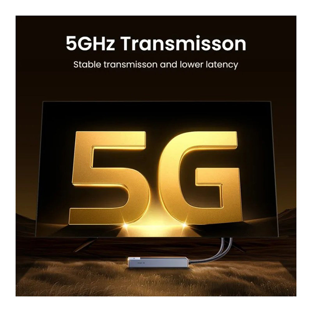 UGREEN HDMI 5G Wireless Extender, 30 Meters Range, HDMI Transmitter & Receiver 1080P@60Hz