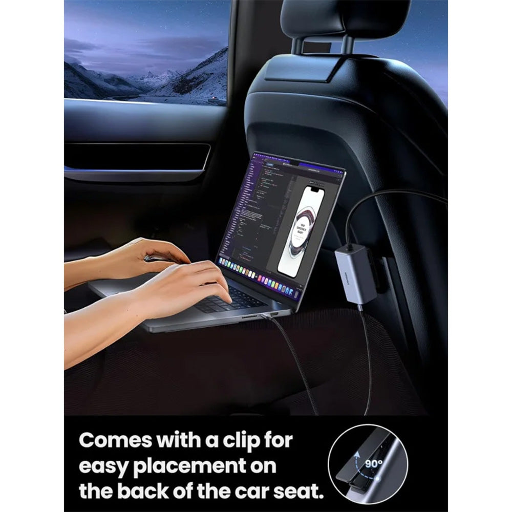 UGREEN 150W GaN USB-C Car Charger,4‑Port PD 140W Fast Car Charger