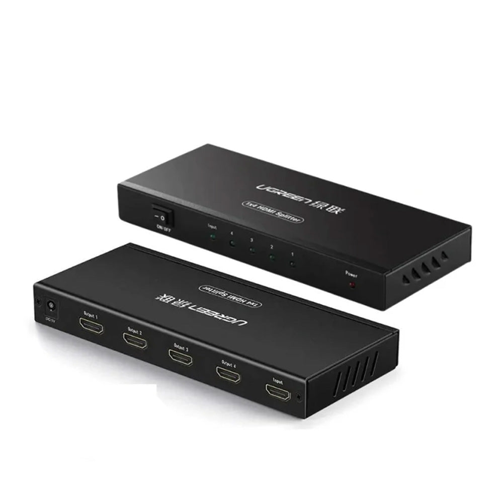 UGREEN 4K HDMI SPLITTER 1 IN 4 OUT + Power adapter