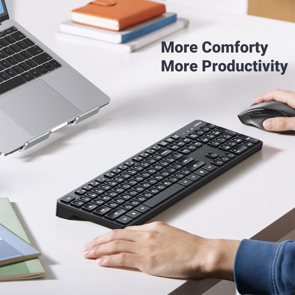 UGREEN Pro 2.4Ghz Wireless Keyboard (En/Ar) And Mouse Combo