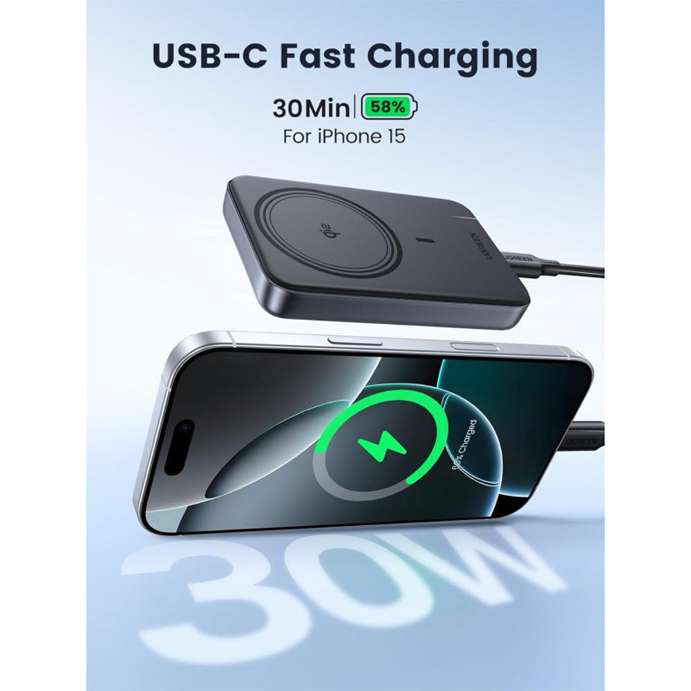 UGREEN 10000mAh MagSafe Qi2 Wireless Power Bank