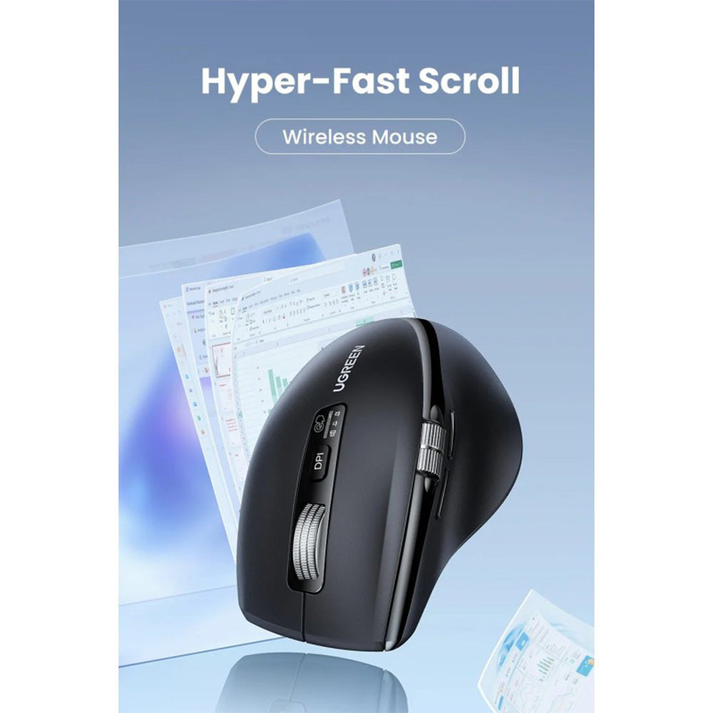 UGREEN Dual Mode Bluetooth & Wireless Mouse Silent Click