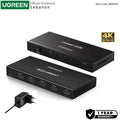 UGREEN 4K HDMI SPLITTER 1 IN 4 OUT + Power adapter included ( DC 5V/1A) - CM620 40202E