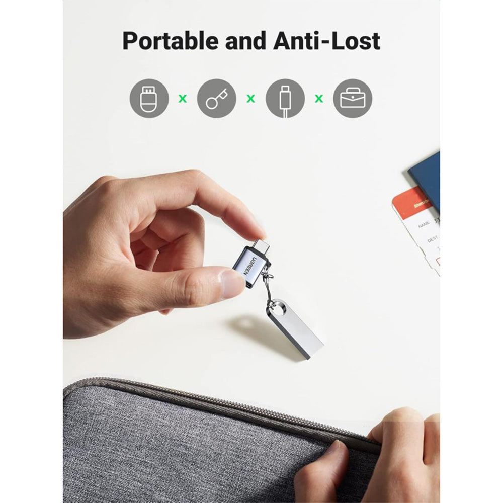 UGREEN OTG Cable Adapter From USB-C 3.1 Male to USB-A 3.0 Female - US154 30701