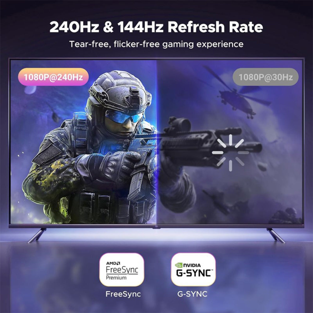 UGREEN HDMI to Display Port Cable, 4K@60Hz,1080P@240Hz/120Hz, Fast & Stable Transmission