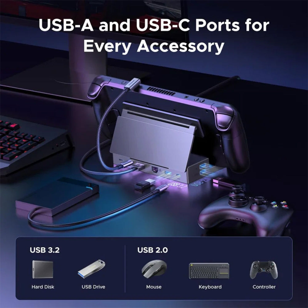 UGREEN Steam Deck Dock 9-in-1 Docking Station