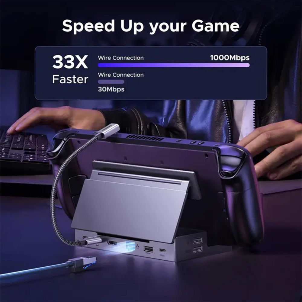 UGREEN Steam Deck Dock 9-in-1 Docking Station