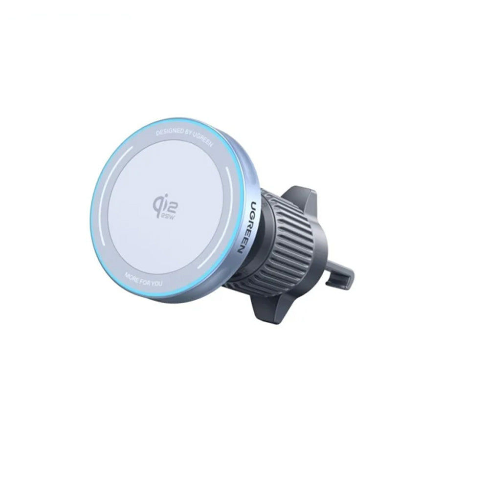 UGREEN MagFlow Magnetic 2 in 1 Wireless Car Charger 25W