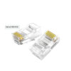 UGREEN Cat6 RJ45 Unshielded Ethernet Connector, Set 100pcs Cat6 Shielded Crystal Head