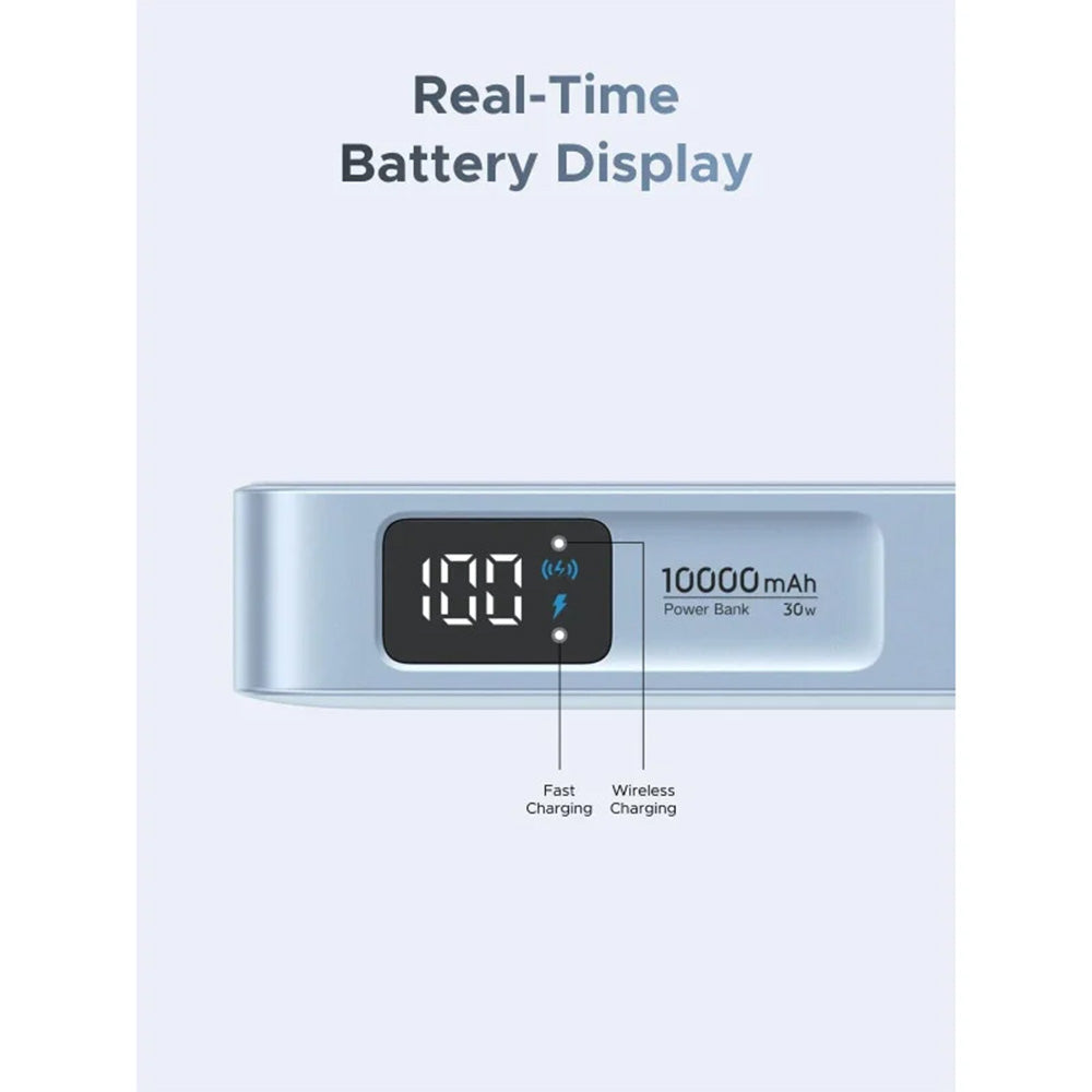 UGREEN MagFlow 10000mAh Wireless Power Bank with Qi2 25W
