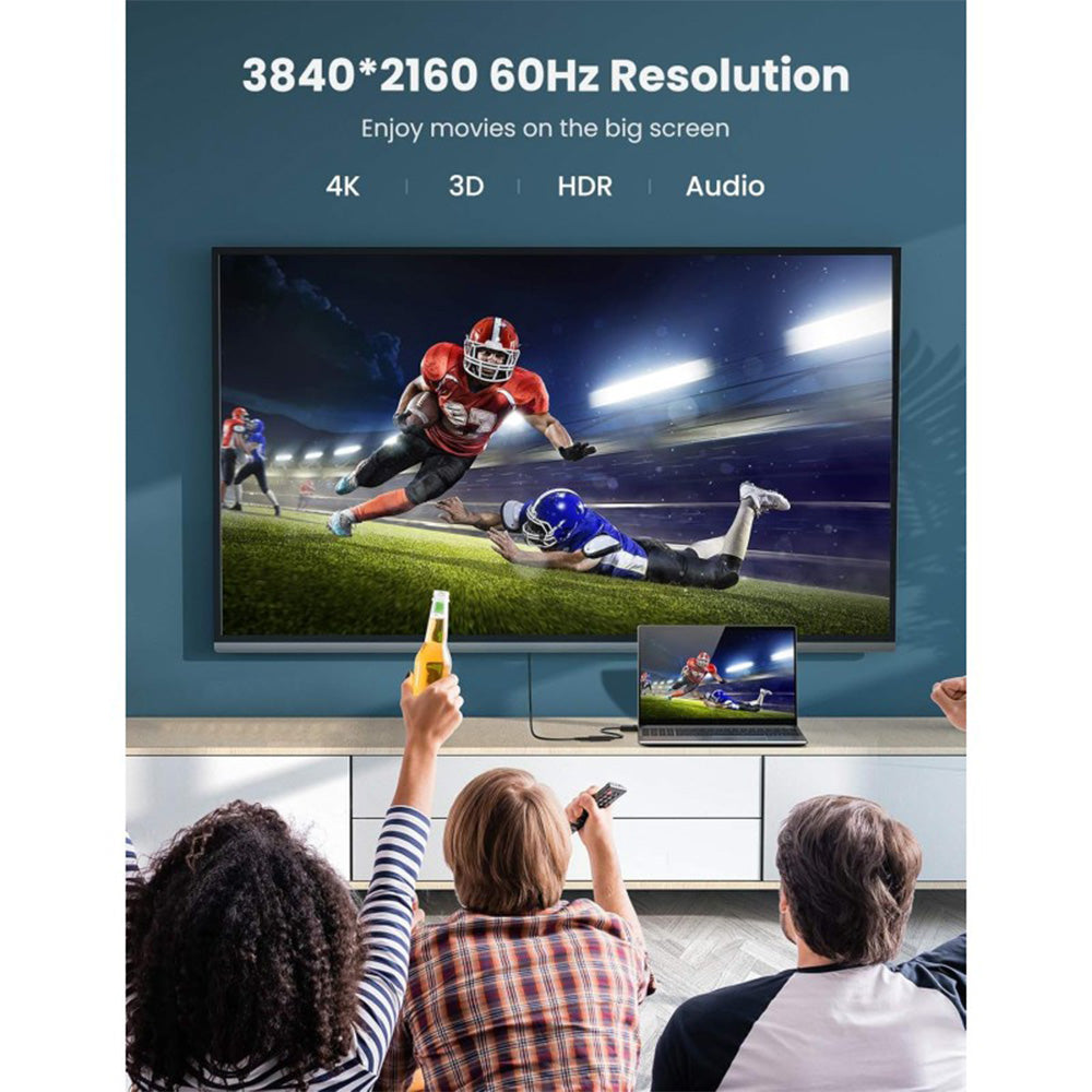 UGREEN 4K Display Port Male to HDMI Female Converter - MM137 70694