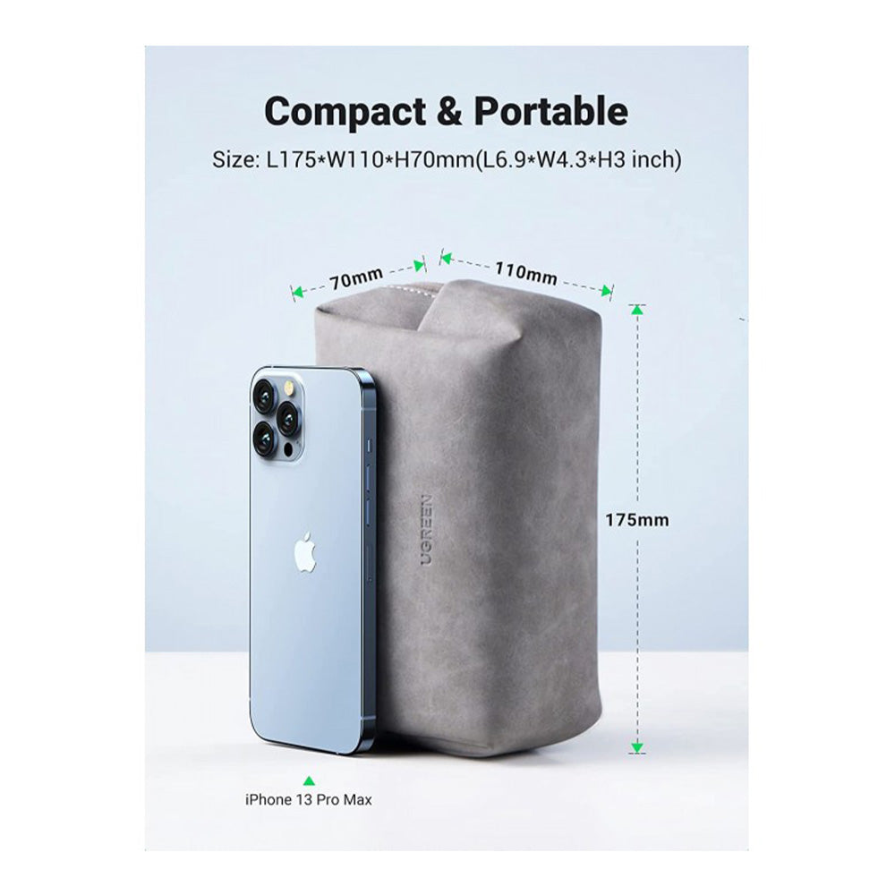 UGREEN Digital Storage Leather Bag