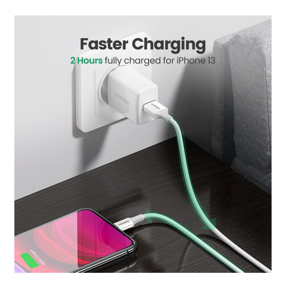 Ugreen USB-A Male To Lighting Male Cable 1M -80822