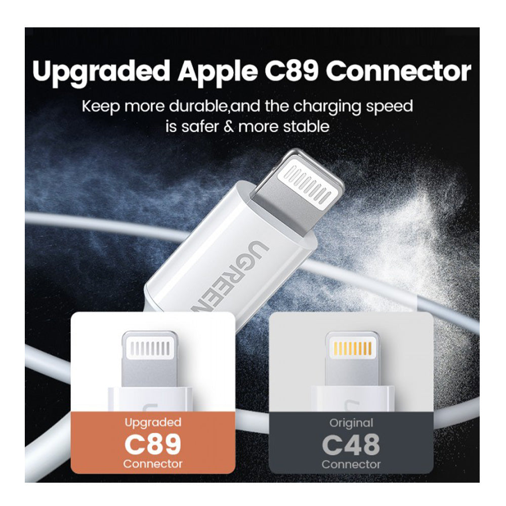 Ugreen USB-A Male To Lighting Male Cable 1M -80822