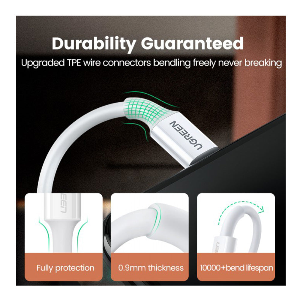 Ugreen USB-A Male To Lighting Male Cable 1M -80822