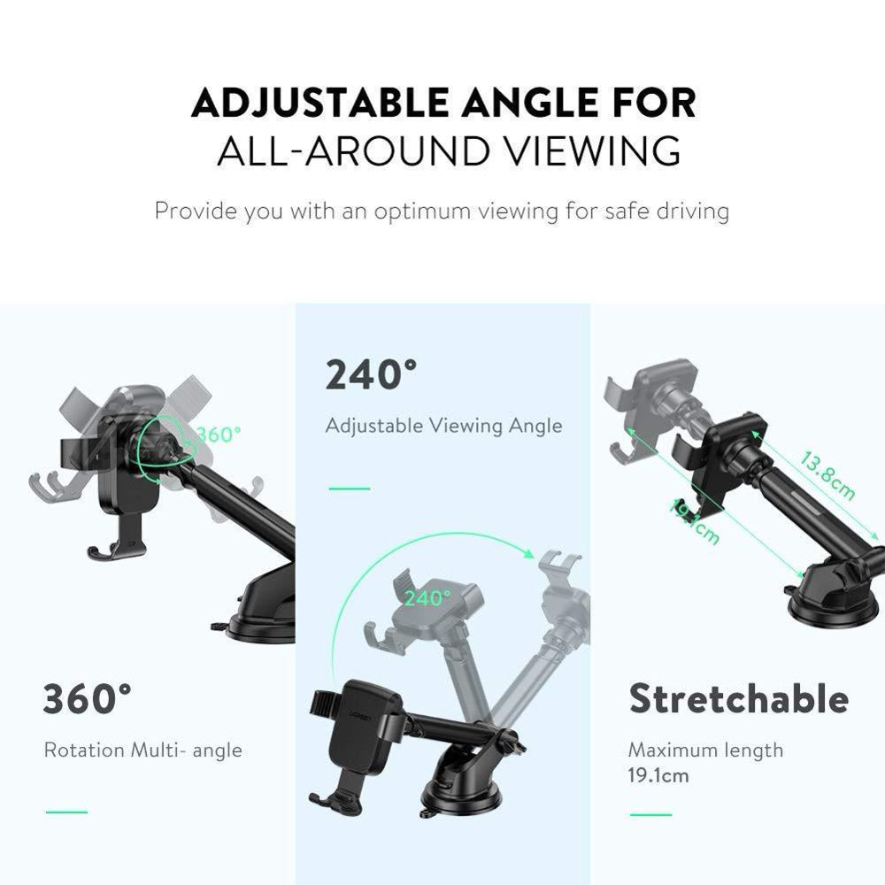 UGREEN Gravity Phone Holder with Suction Cup
