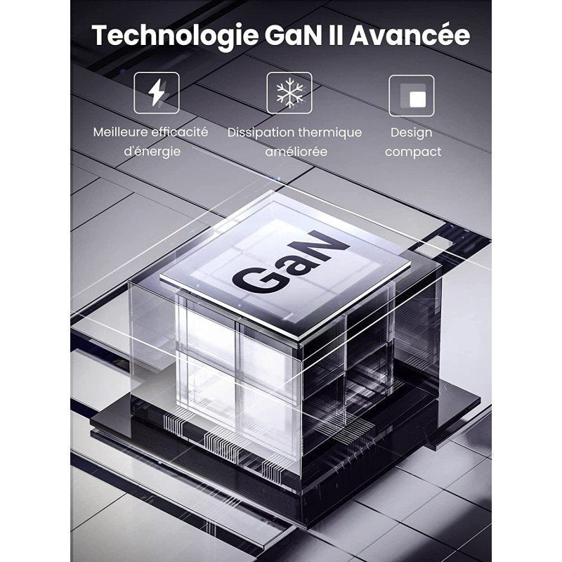 UGREEN NEXODE 30W GaN Tech Chip, Smart & Fast Charger for Phones