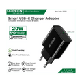 UGREEN Adapter Pd 20W Usb-C Cell Phone Fast Charger