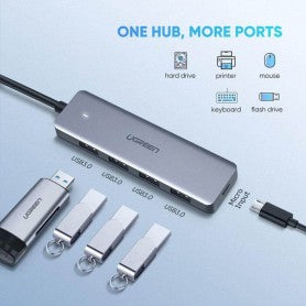 Ugreen Hub Usb-C To 4 Ports Usb 3.0 70336