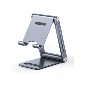 UGREEN Stand Aluminum Alloy Multi-Angle Phone And Tablet , Height Adjustable & Foldable Holder 80708