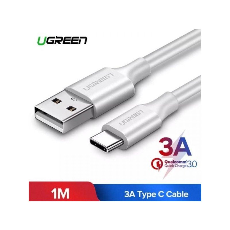 UGREEN USB-A to USB-C Cable, Fast Charge, Available in 1M, 1.5M, 3M - US287 60116 60117 60121 6082