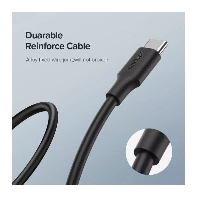 UGREEN USB-A to USB-C Cable, Fast Charge, Available in 1M, 1.5M, 3M - US287 60116 60117 60121 6082