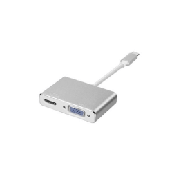 Board-x Converter From Usb-C Male To Hdmi Female + VGA