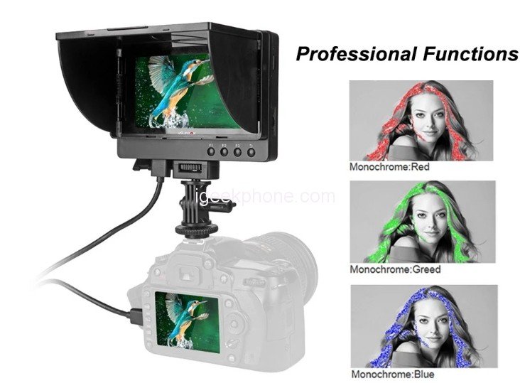 Viltrox DC-55HD 5.5'' 4K 1920x1080 IPS HD LCD Video Monitor