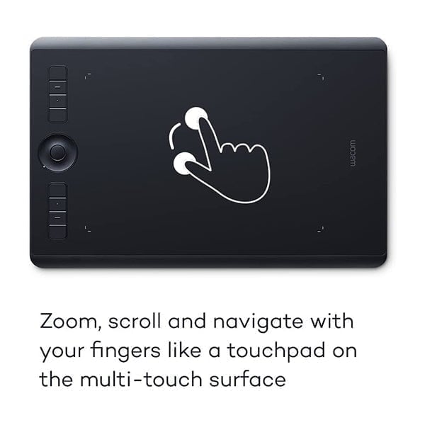 Wacom PTH660 Intuos Pro Digital Graphic Drawing Tablet for Mac or PC, Medium, New Model