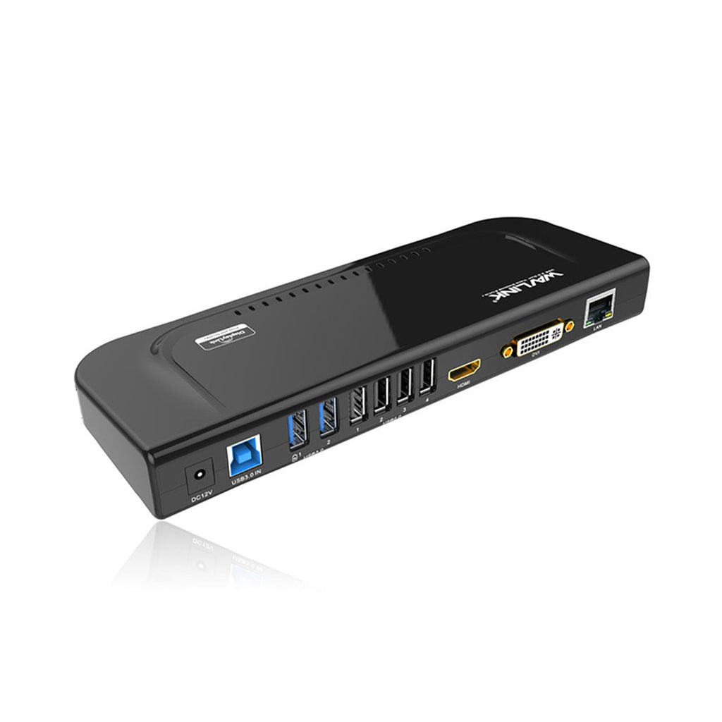 Wavlink UG39DK4 USB 3.0 Universal Dual Display Docking Station.