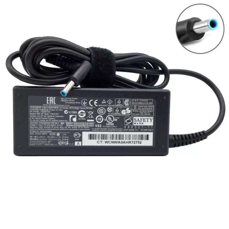 Replacement Adapter Charger HP 19.5V 3.33A 4.5x3.0mm