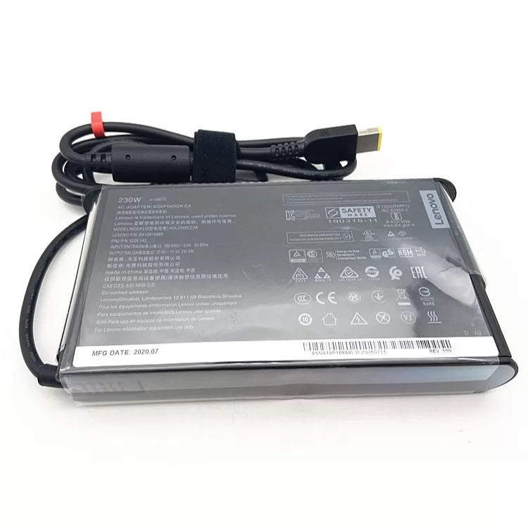 Original Adapter Charger Lenovo 20V 16.5A 330W USB Slim New Shape