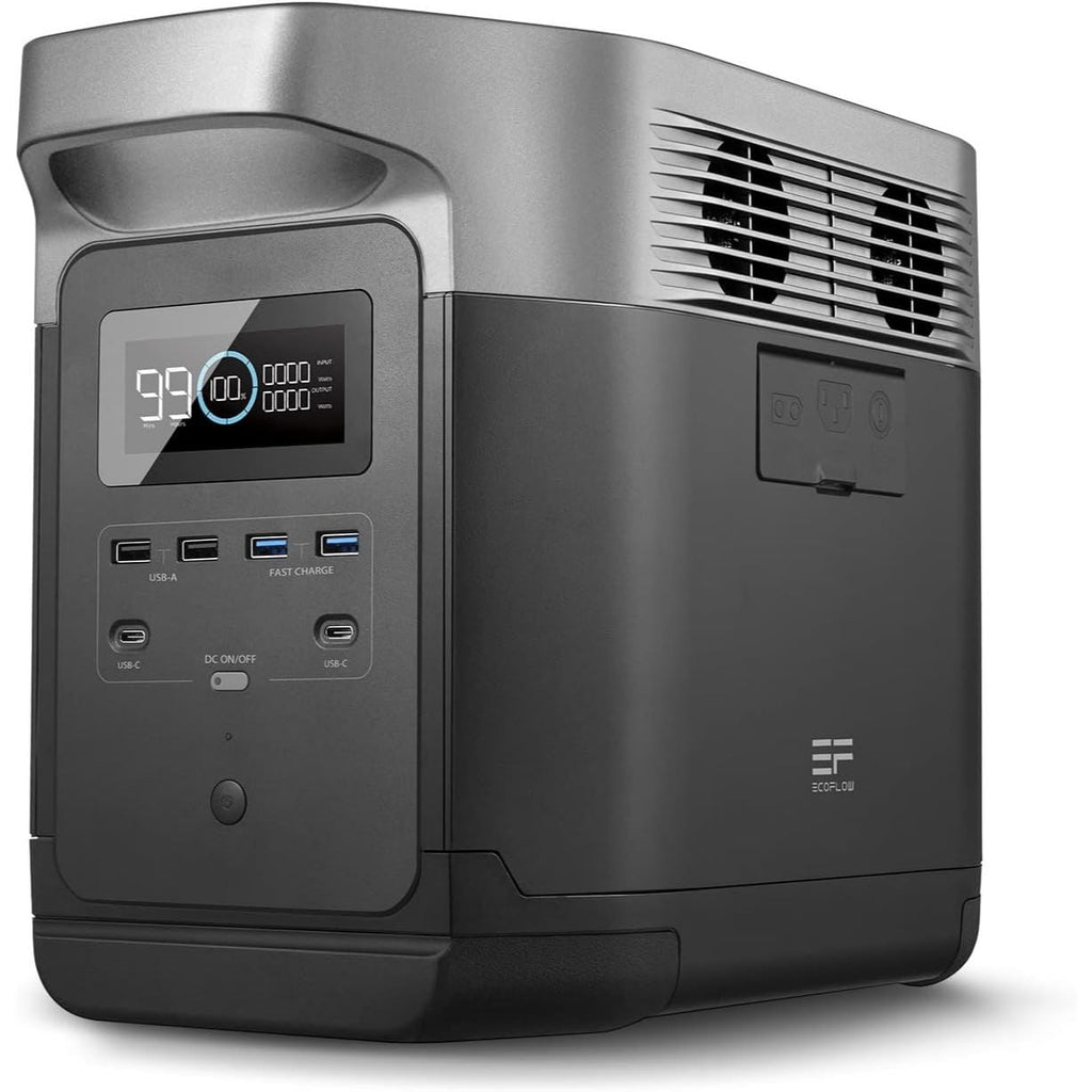 EcoFlow Delta Pro Portable Power Station EFD500 DELTAPRO-1600W-IN, 3600Wh Capacity, 7200W Ma