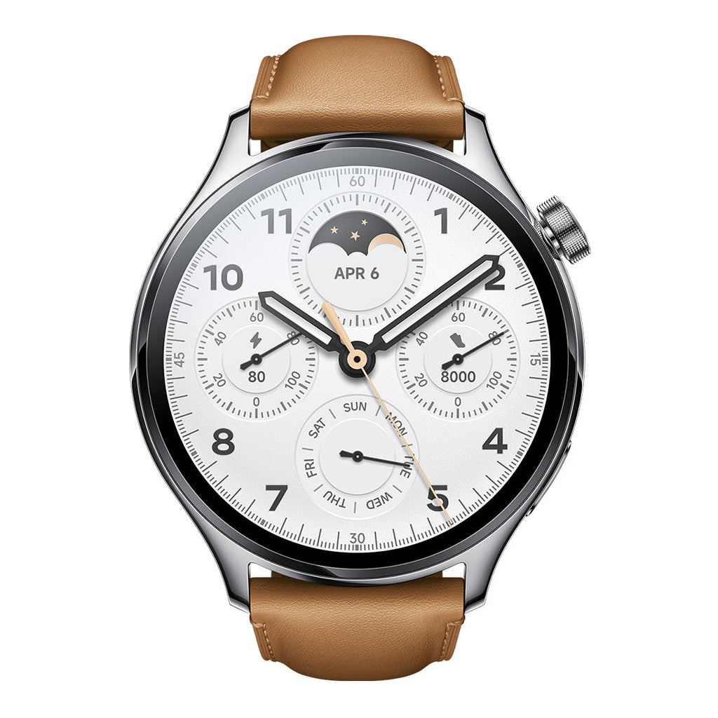 Xiaomi Watch S1 Pro - Silver Stainless Steel Case