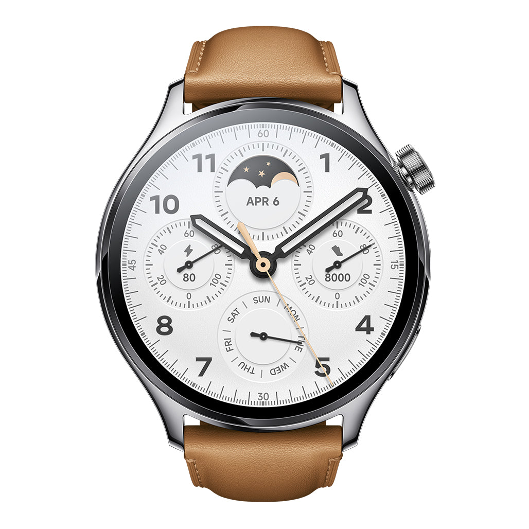 Xiaomi Watch S1 Pro - Silver Stainless Steel Case
