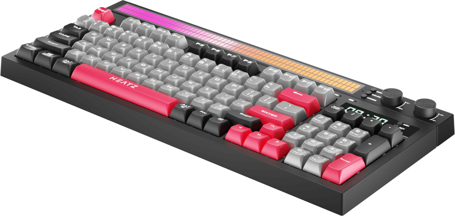 Heatz ZK30 Triple Mode Gaming Keyboard RGB Light